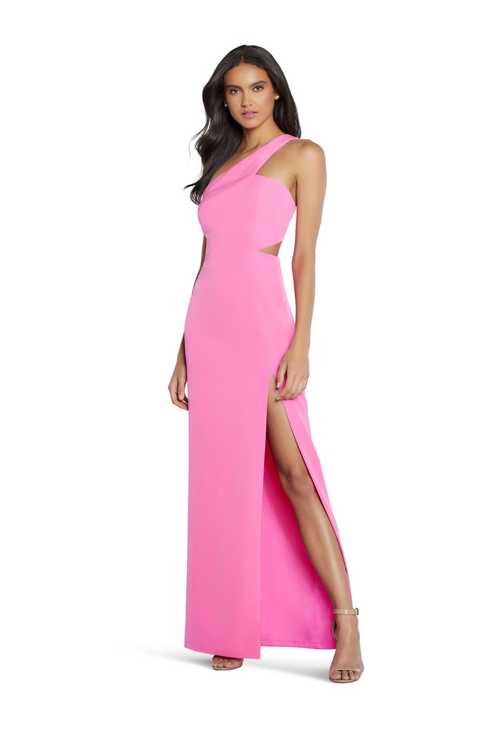 Shoulder Crepe Long Dress – Lord ☀ Taylor